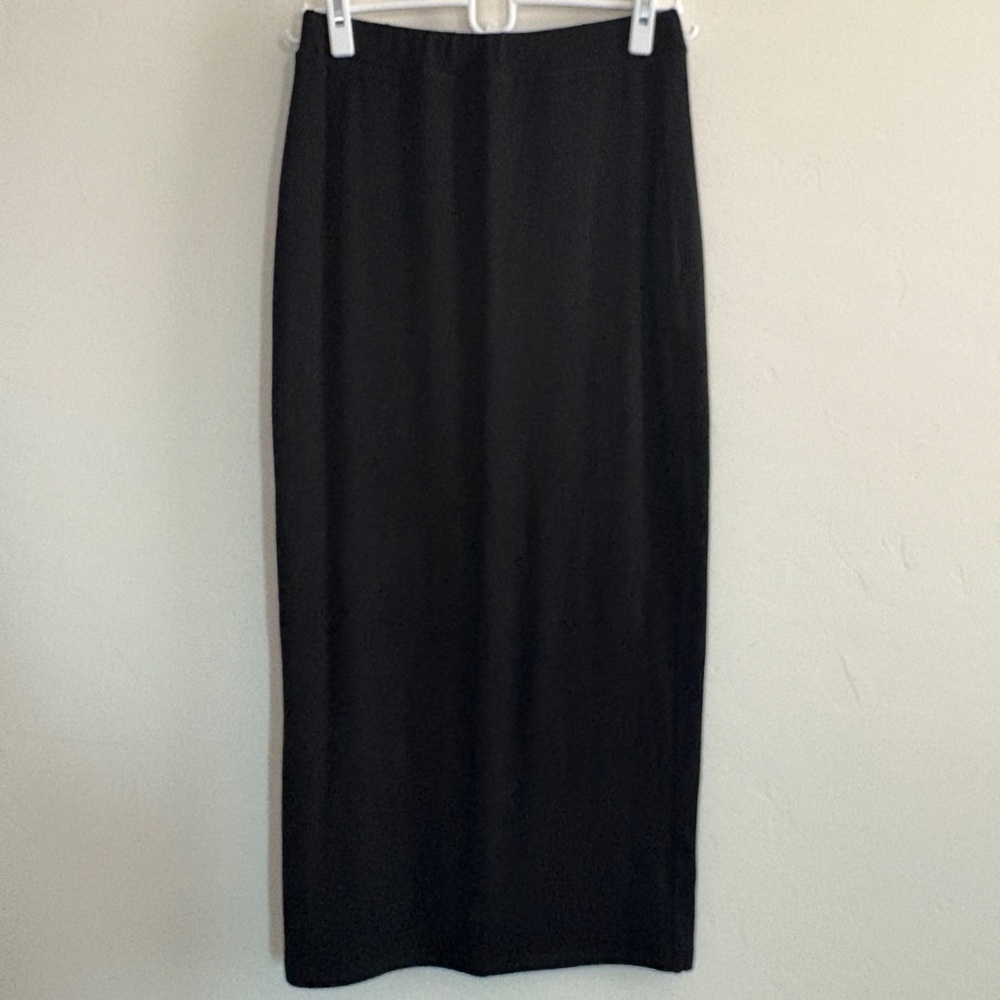 Soft Stretchy Fitted Maternity Maxi Skirt